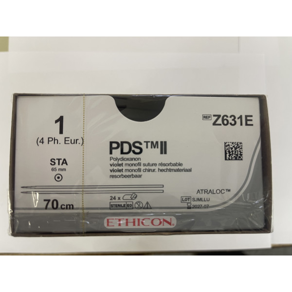 PDS II violet Monofil, 70 cm, 2X STA