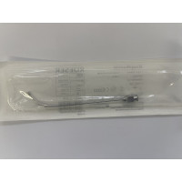 Knopfkanülen, Einmal-Instrument, gebogen, Luer-Lock Ansatz, Olivenform A, 1,2 x 100 mm, steril