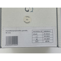 Fremdkörperpinzette, gerade, 95 mm, steril