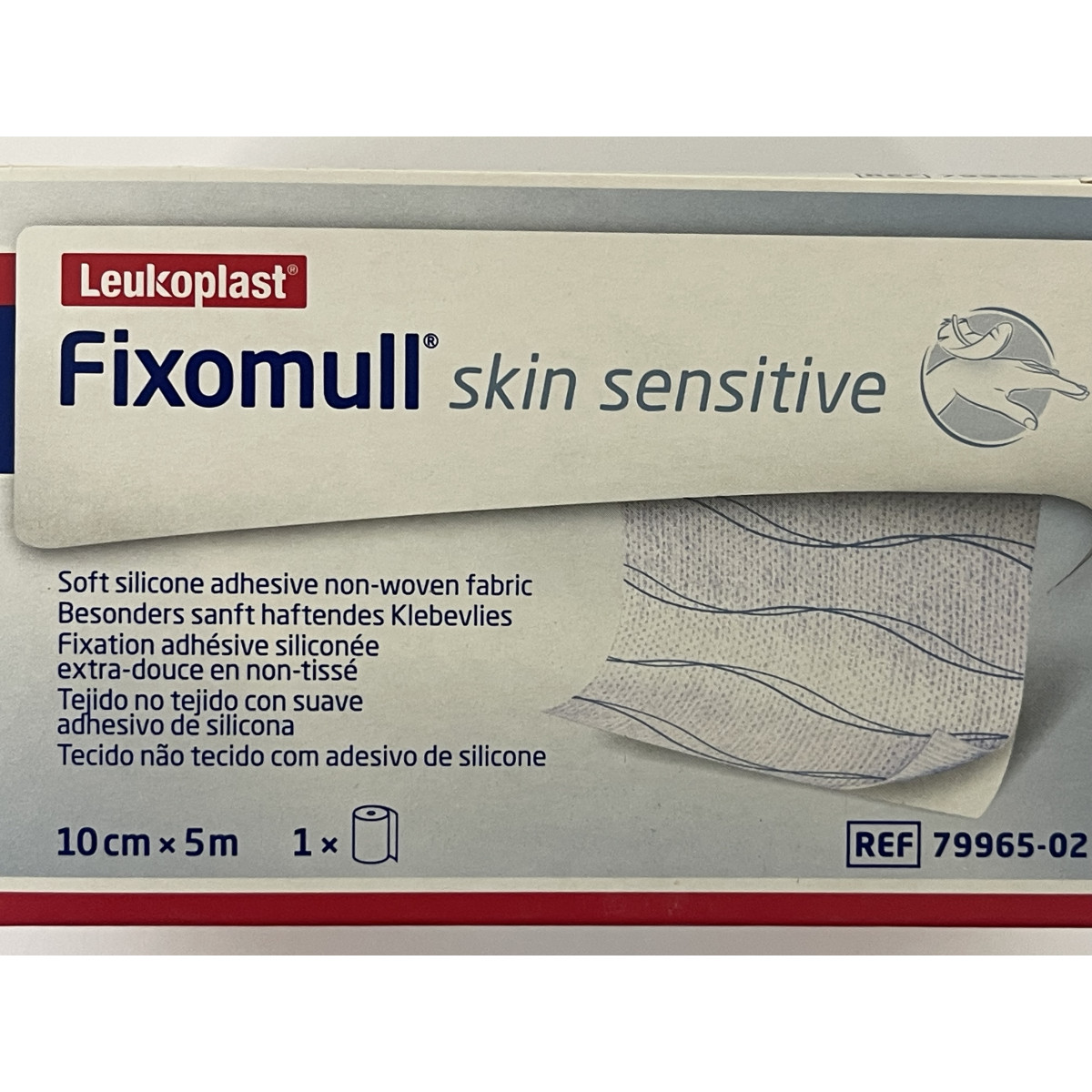 Fixomull skin sensitive, 10 cm x 5 m