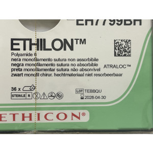 Ethilon schwarz Monfil FSL 0, 75 cm