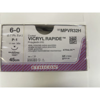 Vicryl RAPID viol geflochten 6-0, 45 cm, P1 MULTIP