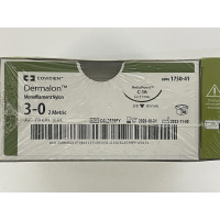 Dermalon™ C 13, 2-0, 45 cm, blau