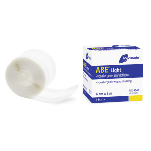 ABE® light Wundschnellverband, 8 cm x 5 m, VE: 8 Stück (8 Boxen zu je 1 Stück)