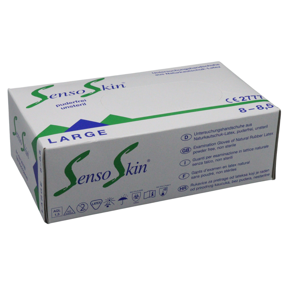 Handschuhe Senso Skin Basic, Gr. L, VE: 10 x 100 Stück