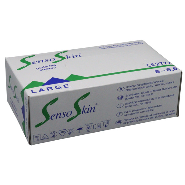 Handschuhe Senso Skin Basic, Gr. L, VE: 10 x 100 Stück