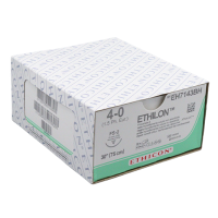 Ethilon, schwarz monofil FS 2, 4-0, 75 cm