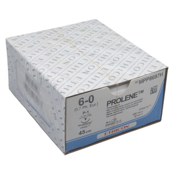 Prolene blau monofil P1 Multip, 6-0, 45 cm