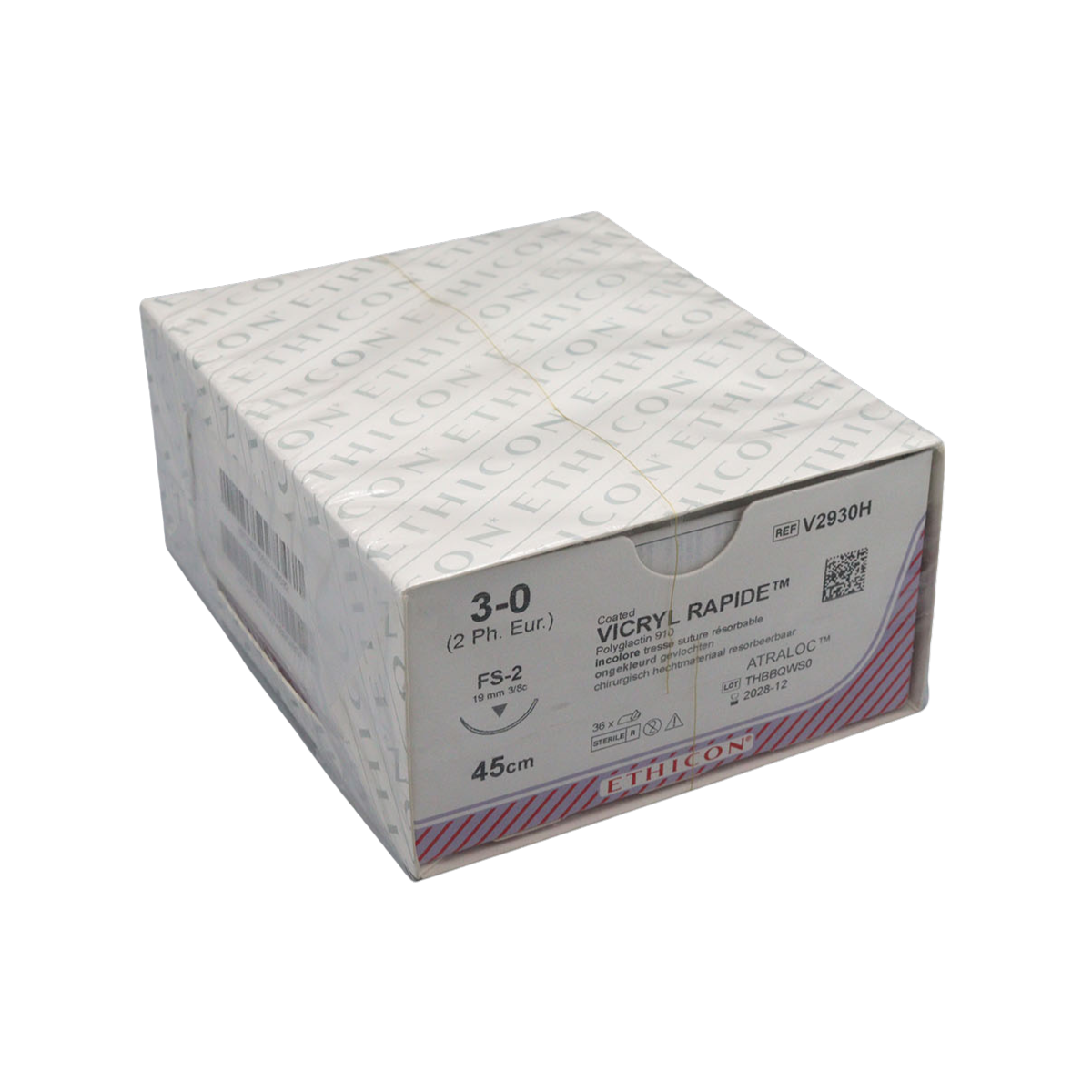 Vicryl Rapid ungeflochten FS2, 3,0, 45 cm