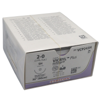 Vicryl plus violett geflochten SH plus, 2-0, 90 cm