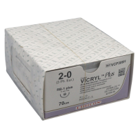 Vicryl plus violett geflochten, RB1 Plua, 2-0, 70 cm